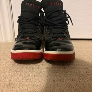 Jordan Black and Red High-Tops